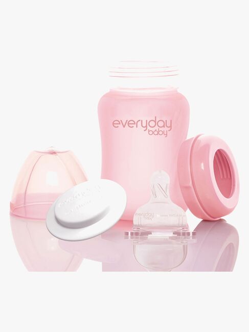 Everyday Baby Sutteflaske Glas 150 ml, Lyserød