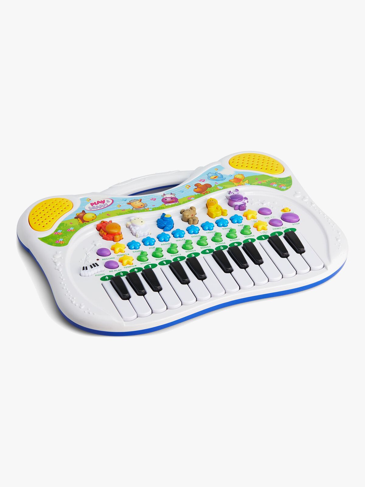 Cloudberry Castle Klaver med Lys Dyr