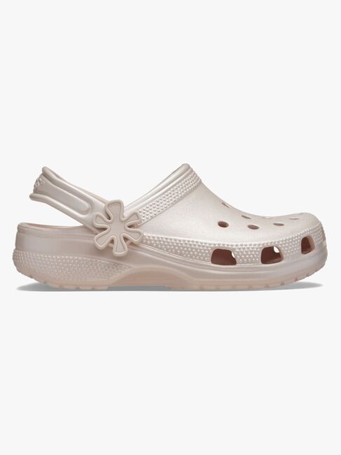Crocs Classic Pearl Shine Crocs, Quartz