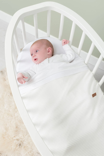 Baby's Only Baby Crib Tæppe Teddy Sense TOG 2.6, White