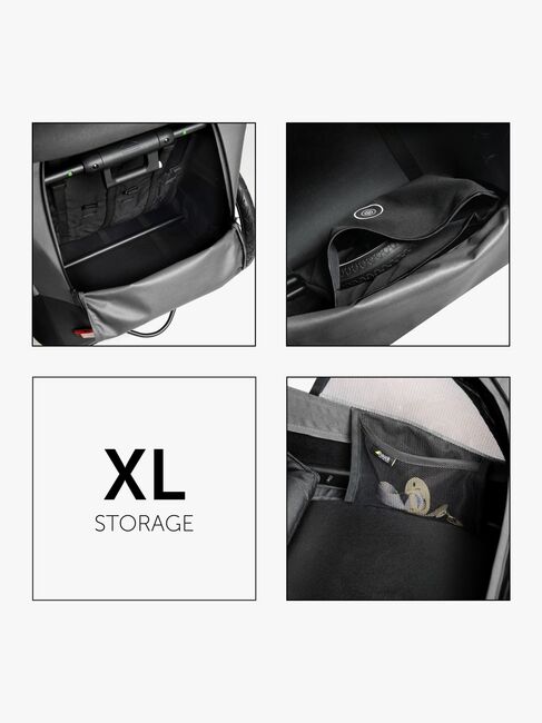 Hauck Dryk Duo Cykelanhænger, Grey