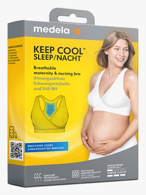 Medela Keep Cool Night Amme-BH, Sort