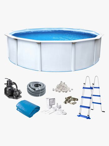 Swim & Fun Classic Pool 460x120 cm, Hvid