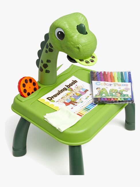 Fippla Tegnetavle med Projektor & Lys Dinosaur