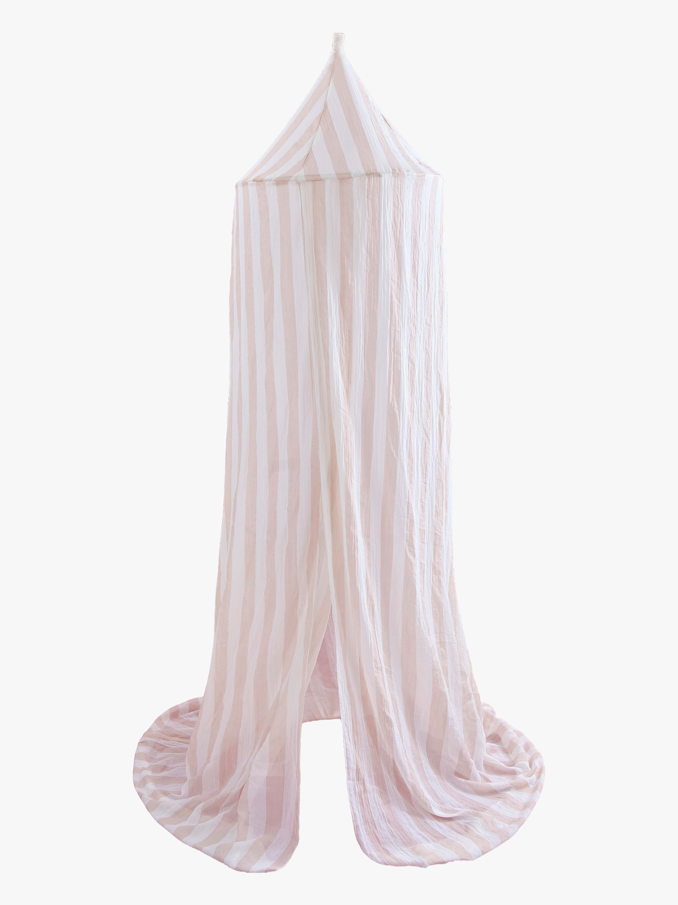 Jabadabado Sengehimmel Canopy Stribet, Pink