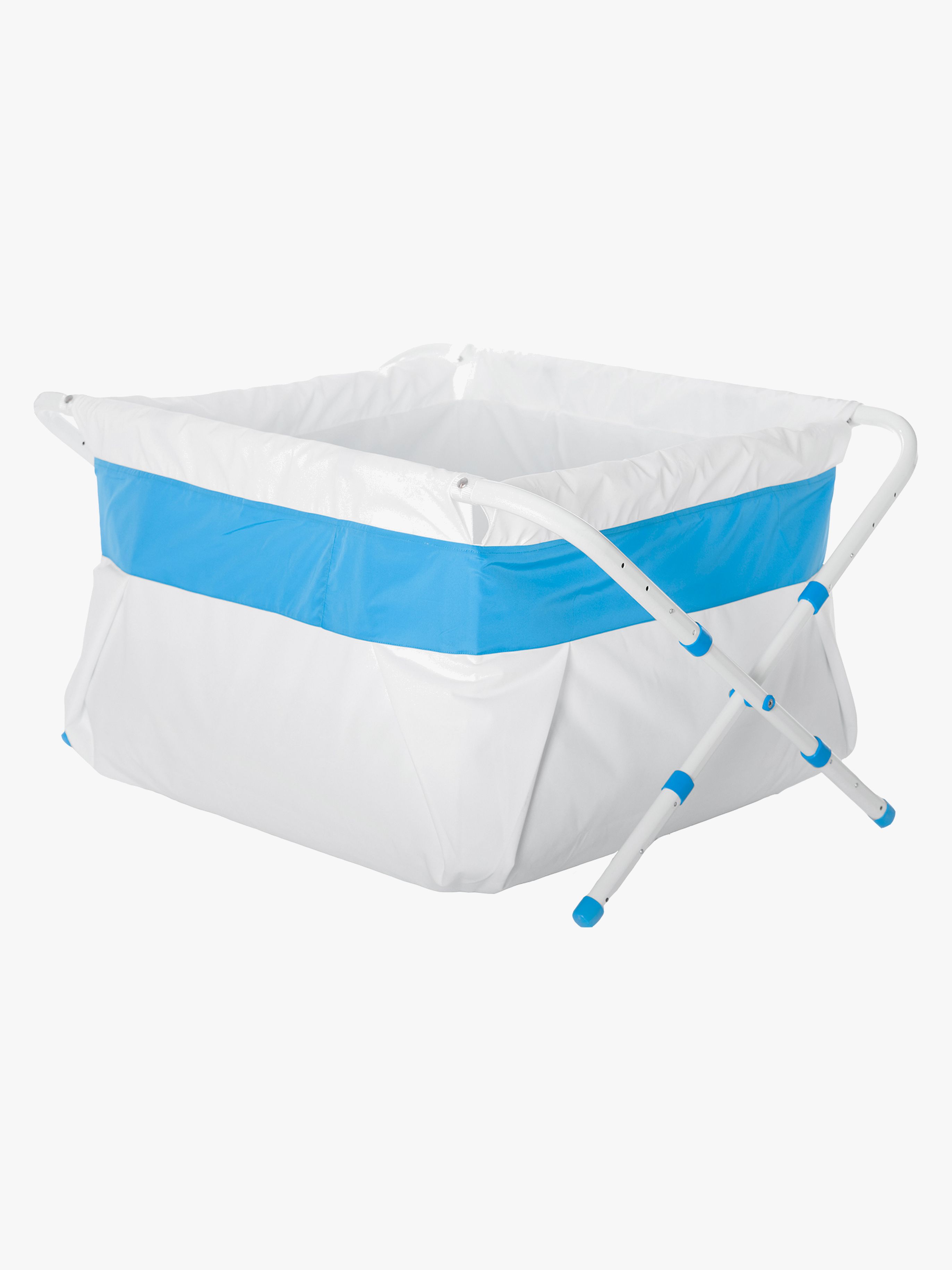 BiBaBad Flexi  Sammenklappelig Badekar 80-100 cm, Blå