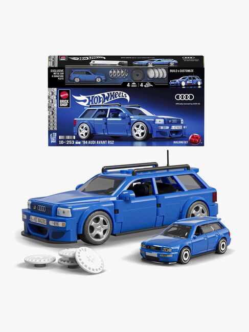 Mattel Brick Shop Hot Wheels Speed Series Byggesæt Audi Avant RS2 -94