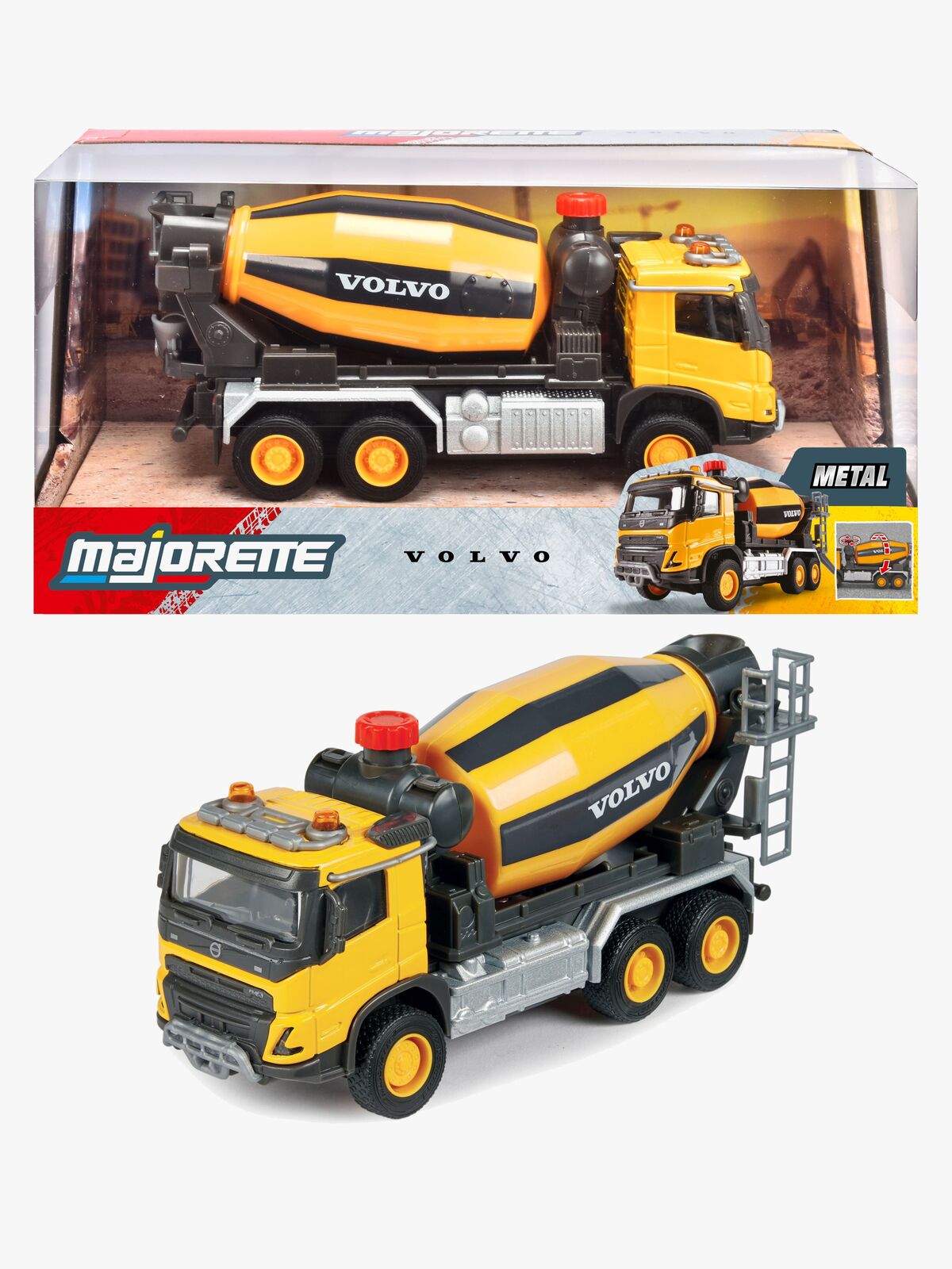 Majorette Volvo FMX Cementblander
