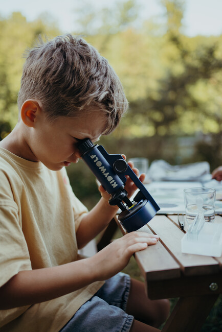 Kidywolf KIDYMICROSCOPE Mikroskop, Blå