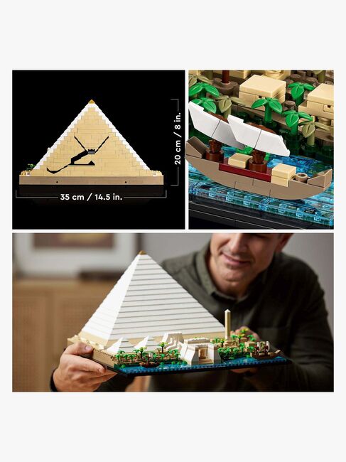 LEGO Architecture 21058 Den store pyramide i Giza 