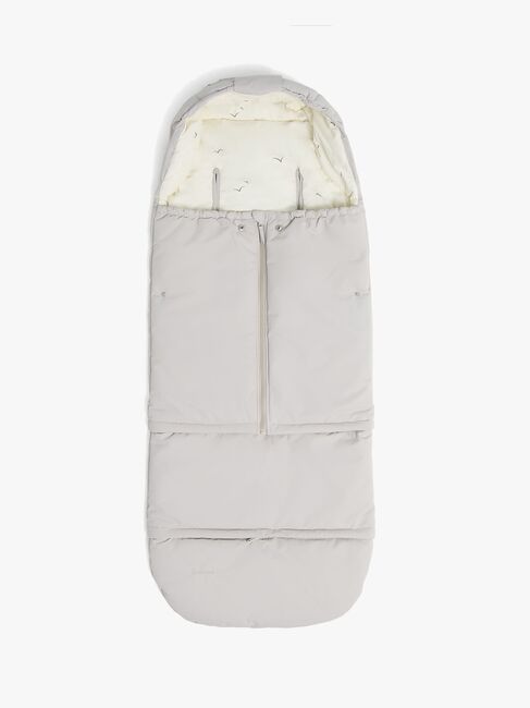 Beemoo Light Kørepose inkl. Forlængerdel, Beige Swallow