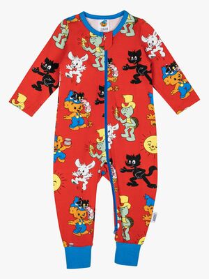 Bamse Verdens Stærkeste Bjørn Pyjamas, Rød