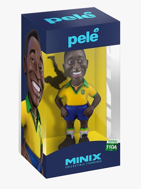 Minix Fodbold Samlerfigur Pelé Brazil