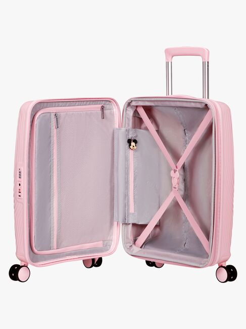 American Tourister Mickey Magic Spinner Kuffert 37-44L, Pastel Pink