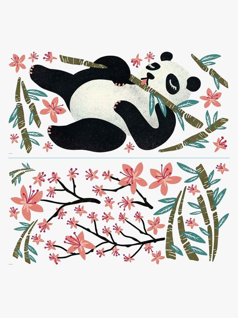 RoomMates Wallstickers Panda