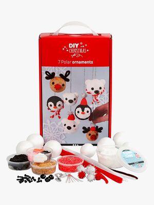 Creativ Company Kreasæt Dekorationskugler Polardyr