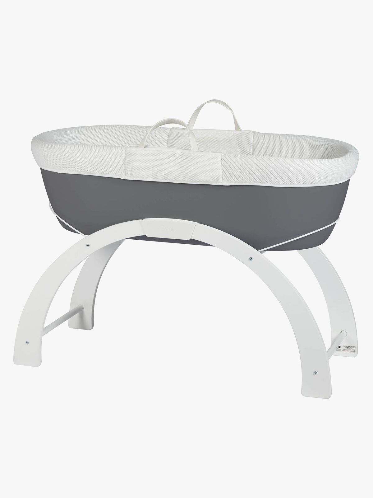 Shnuggle Dreami Moseskurv Sleep System, Slate Grey