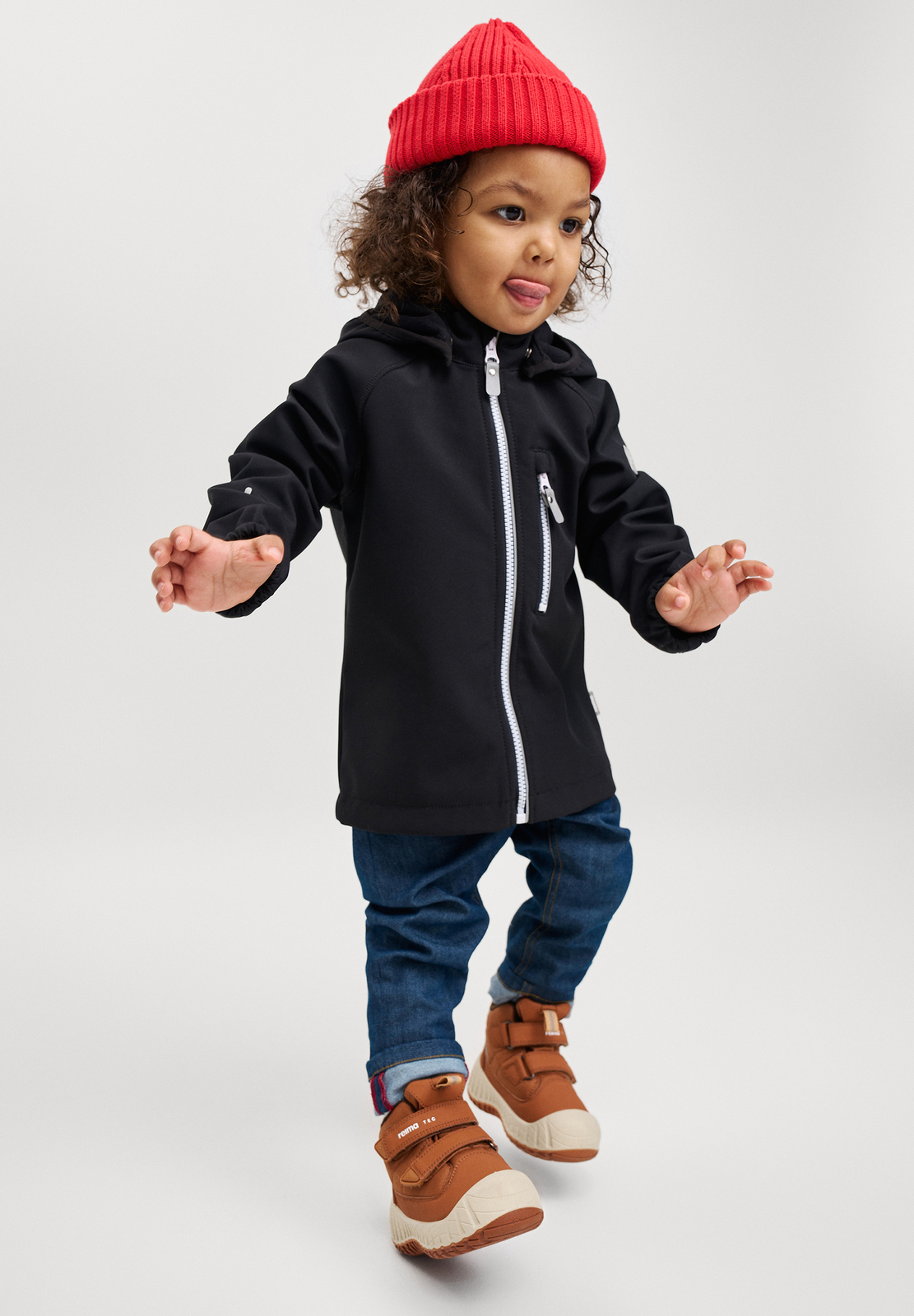 Reima Vantti Softshelljakke, Sort