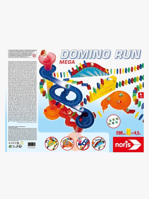 Noris Mega Run Domino med Kuglelabyrint