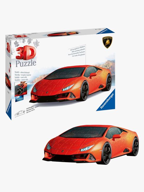 Ravensburger Lamborghini Huracán EVO MK2 3D-puslespil 156 Brikker