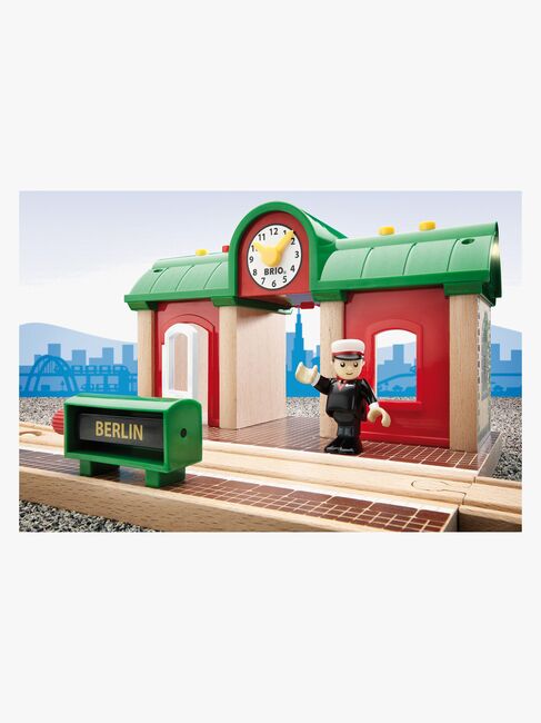 BRIO World 33578 Togstation Med Optagefunktion