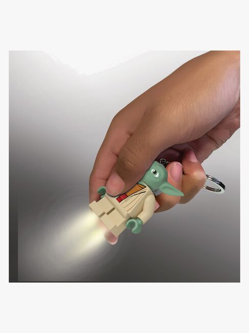 LEGO Yoda Nøglering med LED-lys