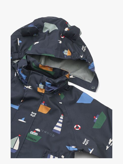 LIEWOOD Manu Regnsæt, Sailing/Classic Navy