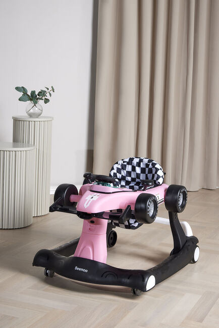 Beemoo PLAY Bil Gåstol, Pastel Pink