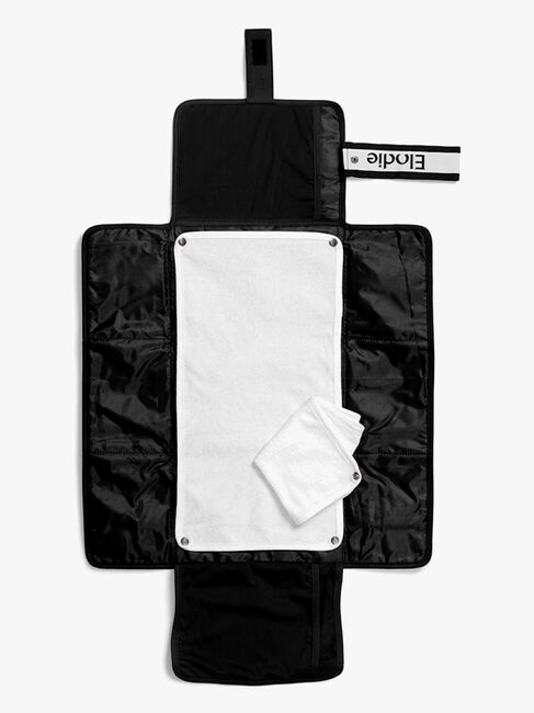 Elodie  Bærbar Puslepude, Black