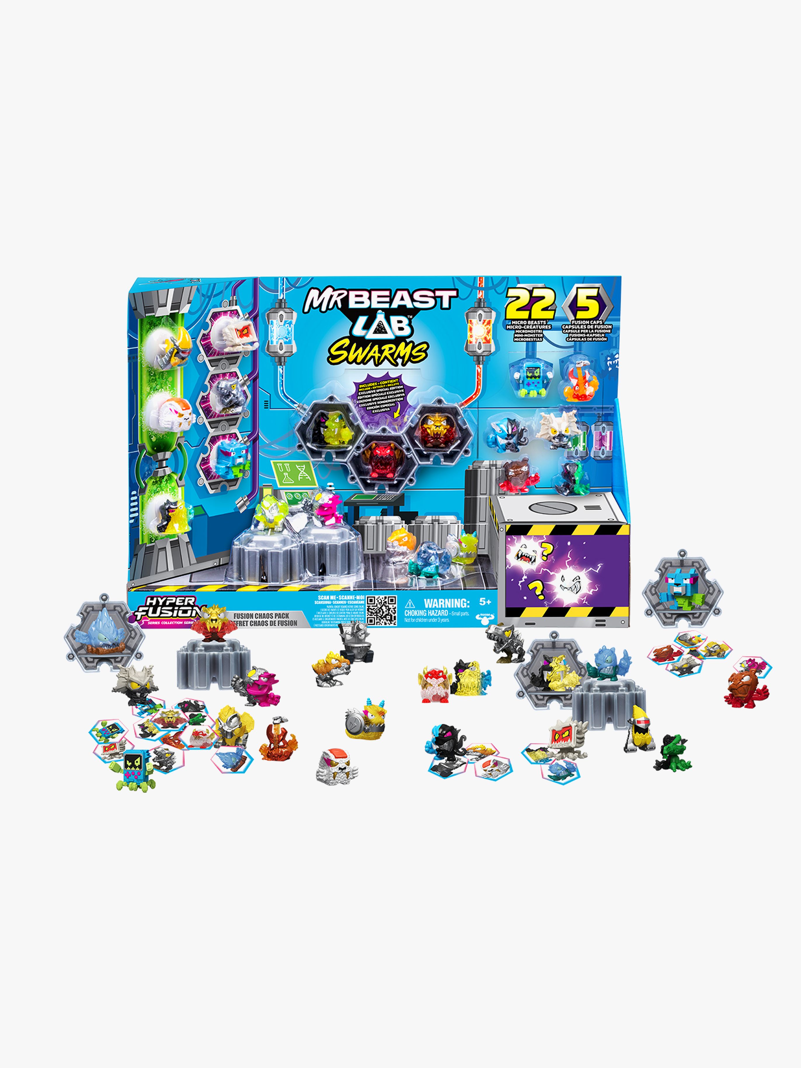 Beast Lab Swarms Samlerfigurer Fusion Chaos, Blandet