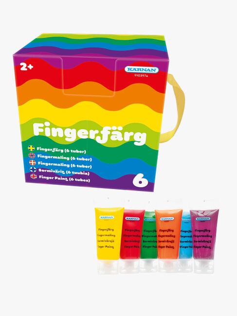 Kärnan Fingermaling 6 Tuber