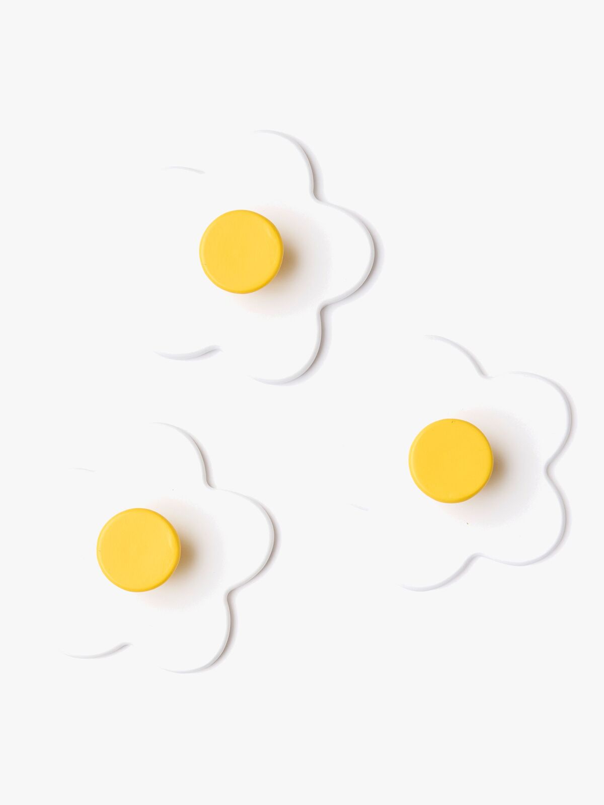 Kid's Concept Krog Blomst 3-pak, Hvid