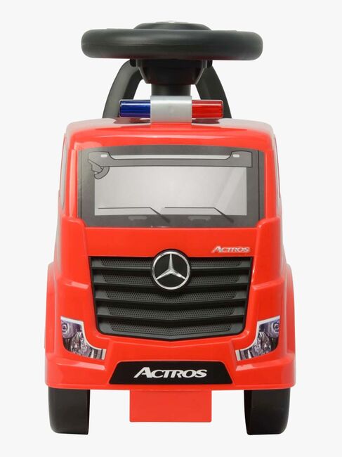Milly Mally Mercedes-Benz Actros Ride on Brandbil, Rød