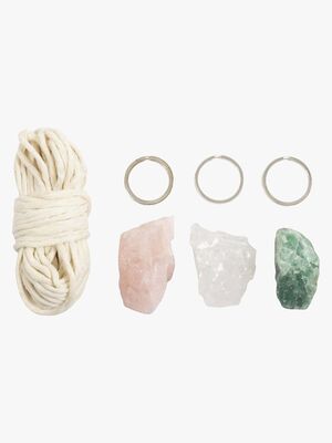 Creativ Company Kreasæt Mini Makramé Nøgleringe