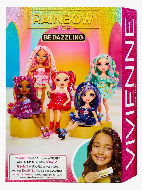 Rainbow High Be Dazzling Vivienne Rouge Modedukke Vivienne Rouge, Röd