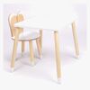 Family-SCL Kanin Bord & Stol Sæt, Hvid