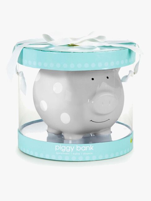 Pearhead Sparegris Medium, Polka Dot Gray