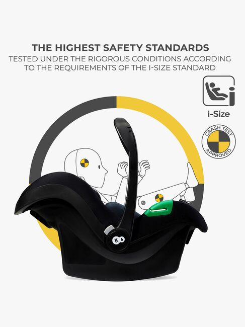 Kinderkraft MINK PRO i-Size Autostol Baby, Black