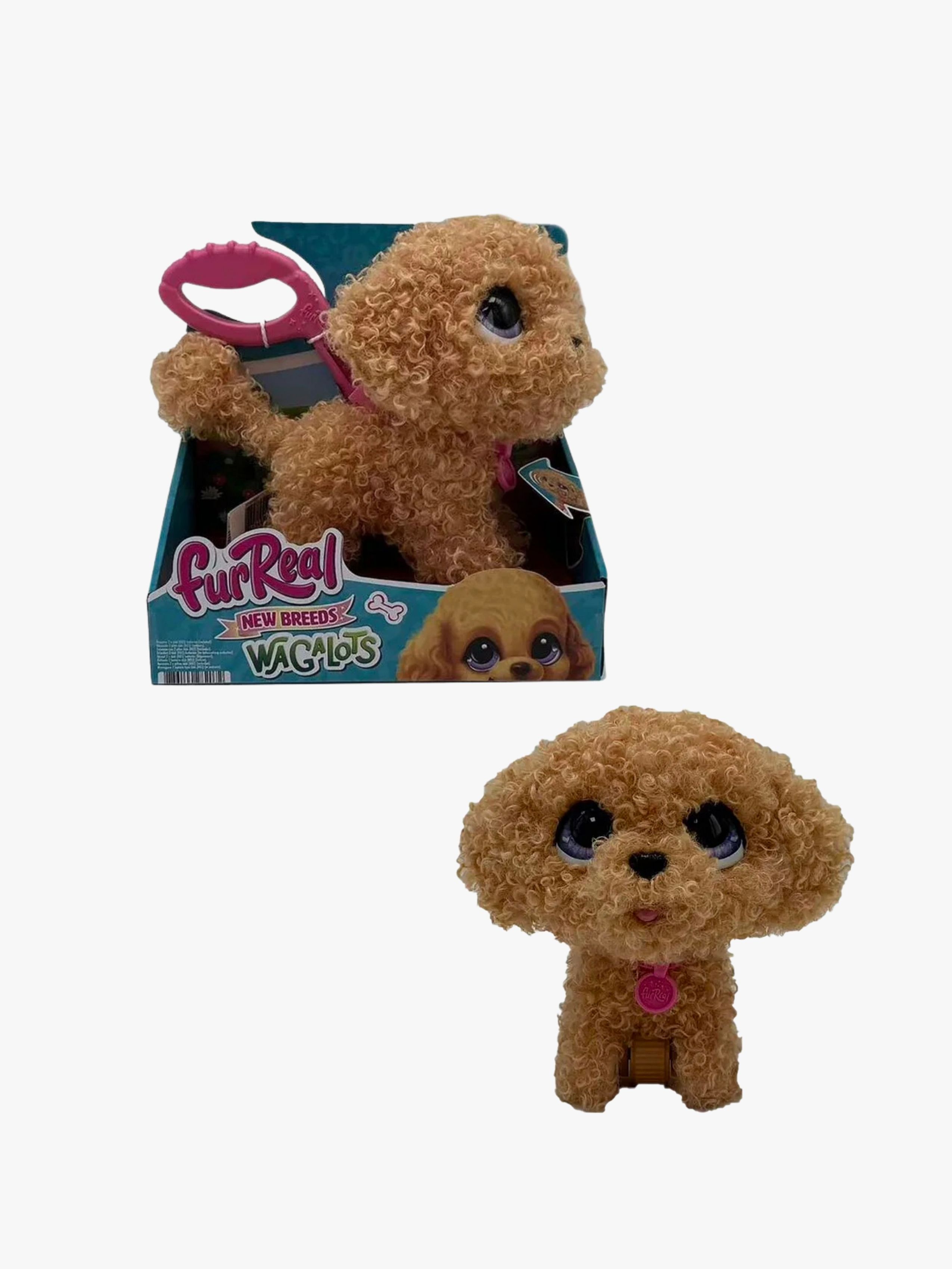 FurReal Interaktiv Bamse Hund Puddel 23 Cm