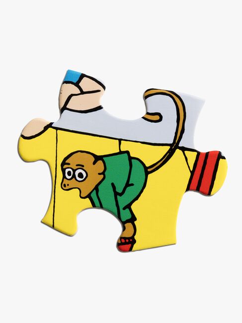 Pippi Træpuslespil 12 Brikker