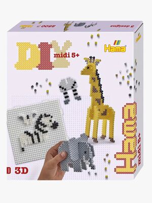 Hama Midi Gaveæske 3D Safari 2500 Stk.