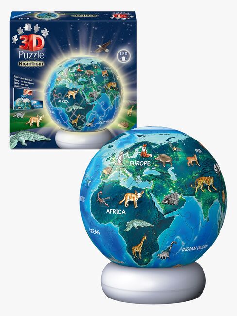 Ravensburger Gabby's Dollhouse 3D-puslespil Jorden Natlampe 72 Brikker