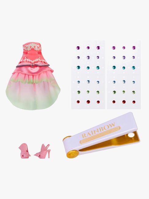 Rainbow High Be Dazzling Adeline Rose Modedukke, Rosa