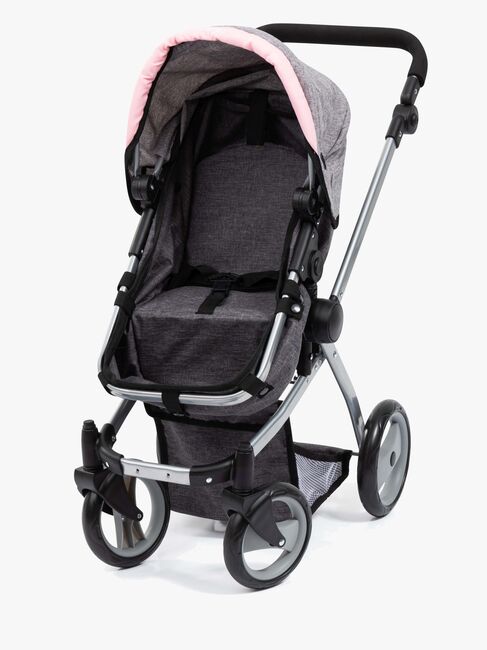 Bayer Design Dukkevogn Megasæt, Grå