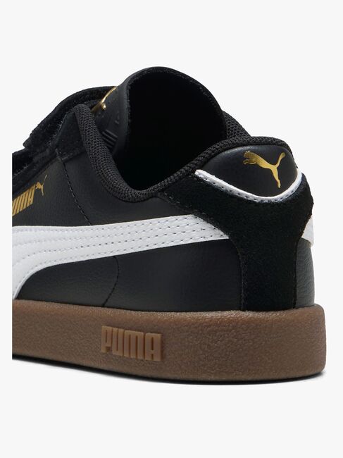 Puma Club II Era V PS Sneakers, Black/White