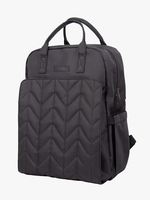 Tineo Pusletaske Rygsæk, Quilt Svart