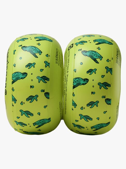 Skruttenringen Badevinger, Gul Mønstret