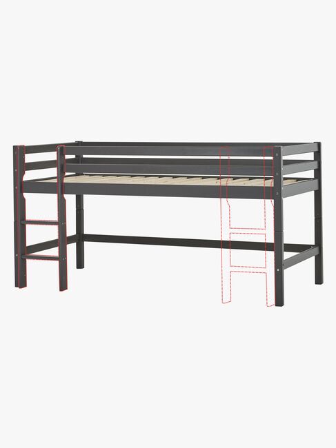 Hoppekids Halvhøj Modul ECO Dream 90x200 cm, Smoked Pearl