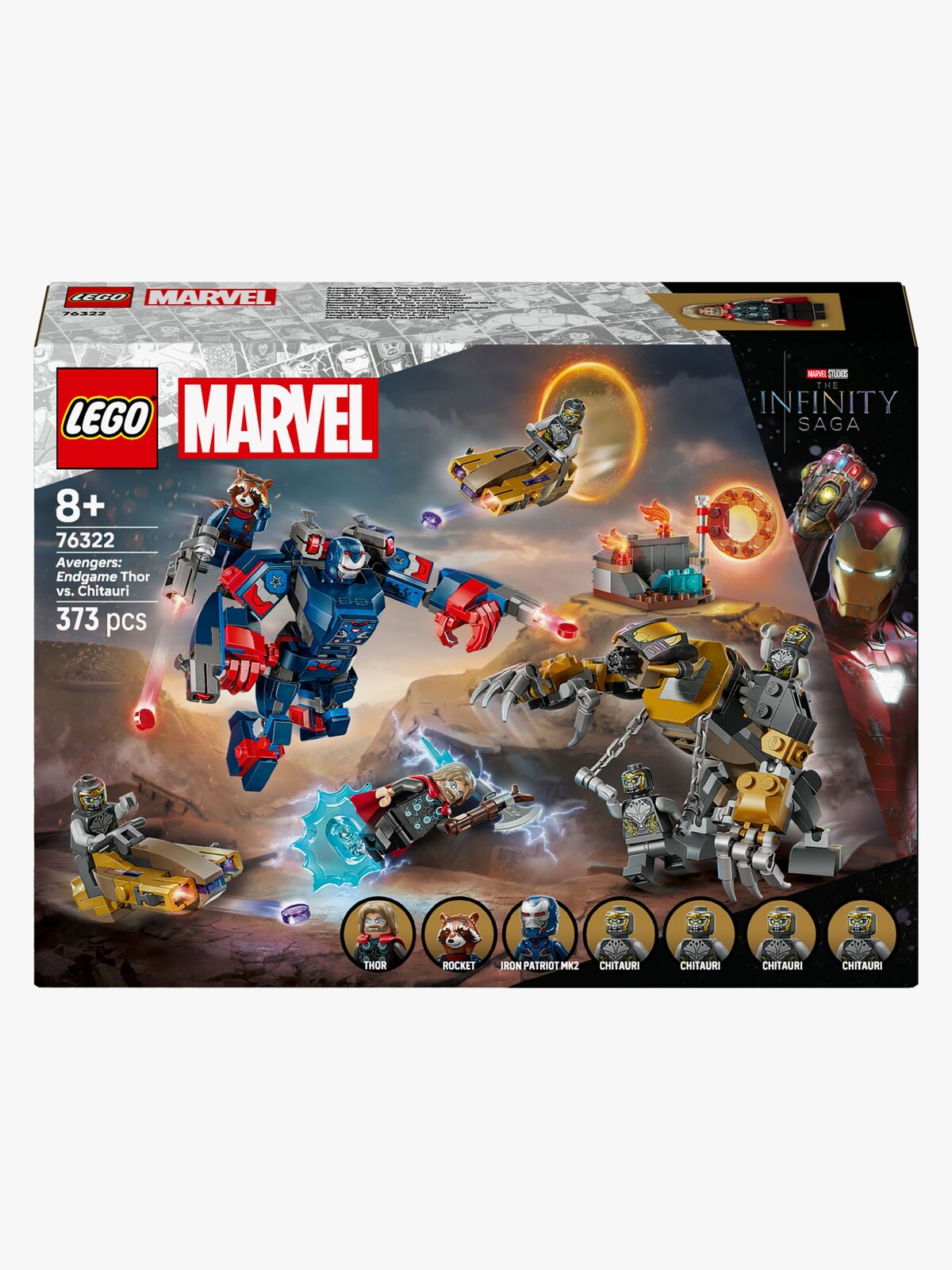 LEGO Super Heroes 76322 Avengers: Endgame Thor mod chitauri