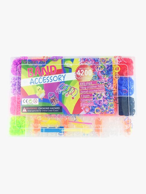 Robetoy Loom Bands DIY Armbåndssæt 4.200 Stk